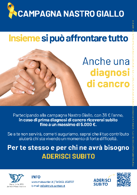 Campagna Nastro Giallo Mutua Artieri